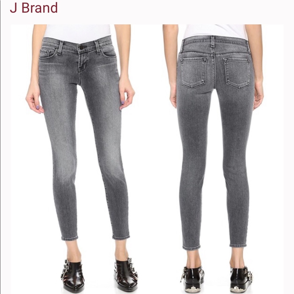 Jbrand Faithful gray/black skinny jean